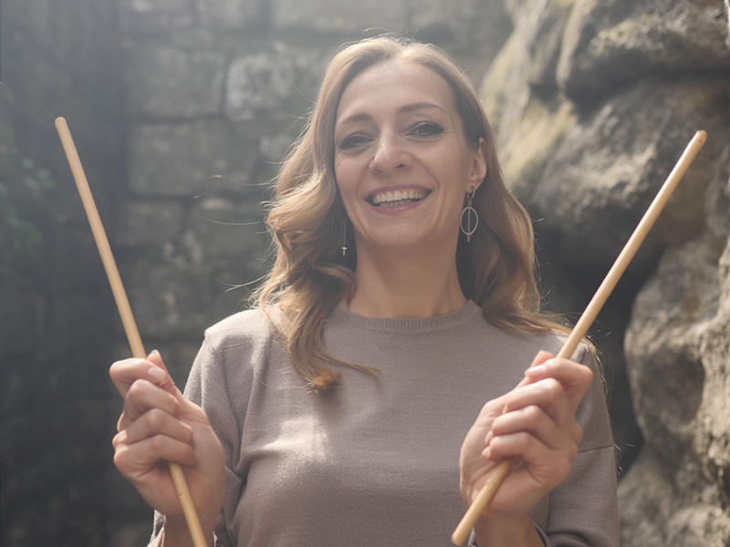 Veredeltes SET - 2er-Set veredelte Rohrstöcke Natur ungeschält, Länge ca. 100 cm